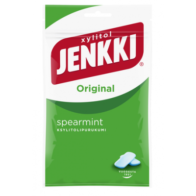 Жевательная резинка Jenkki Original Spearmint 100г мята ксилит