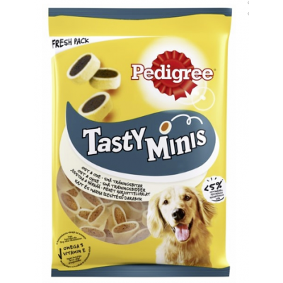 Лакомство для собак Pedigree Tasty Minis Cheesy Bites 140г