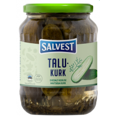 Маринованные огурцы с укропом SALVEST Talukurk 675/360г