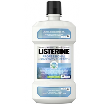 Ополаскиватель для полости рта Listerine Professional Sensitivity Therapy для предотвращения изжоги 500 мл