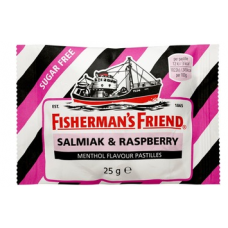 Пастилки с салмиакки и малиной без сахара Fisherman'S Friend Salmiakki-Vadelma 25г