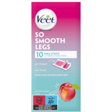 Восковые полоски Veet So Smooth Legs 10шт для ног