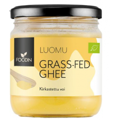 Органическое топленое масло Foodin Grass-fed Ghee 300г в стекле