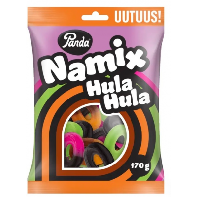 Ассорти лакричных конфет Panda Namix hula hula 170г