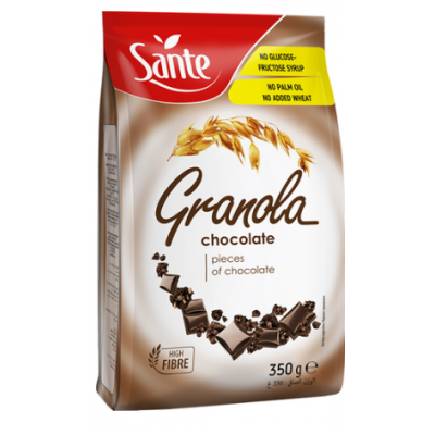 Хрустящие мюсли с темным шоколадом SANTE Granola 350г