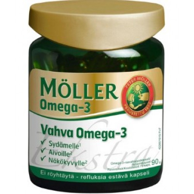 Витамины Moller Vahva Omega-3 70капсул